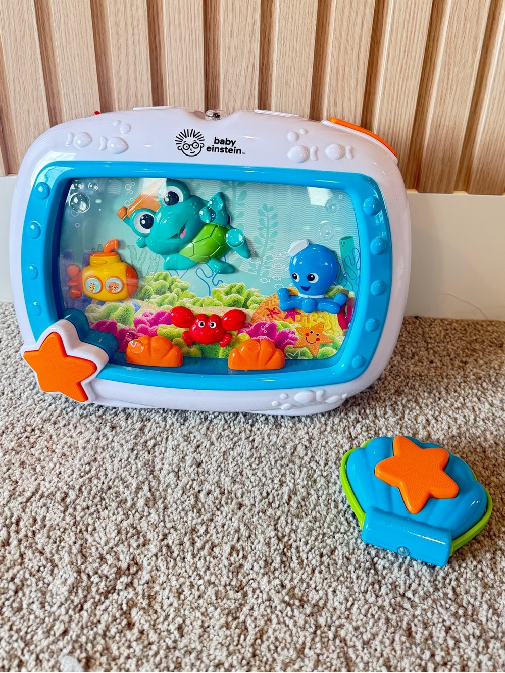 Baby Einstein Musical Aquarium Sound Machine for Crib